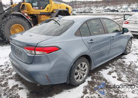 2021 Toyota Corolla Le из США, поврежденный, VIN 5YFEPMAE7MP163761